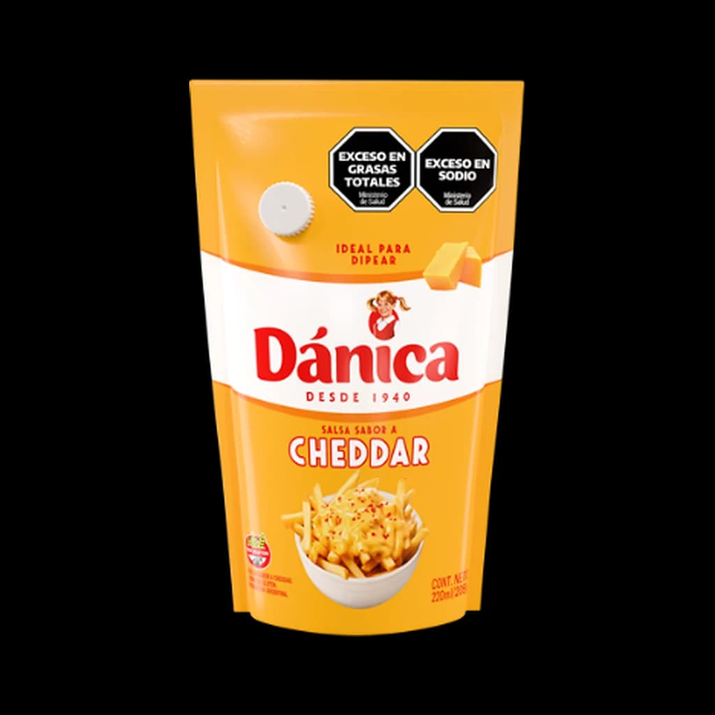 Dánica Salsa Cheddar - 220 ml