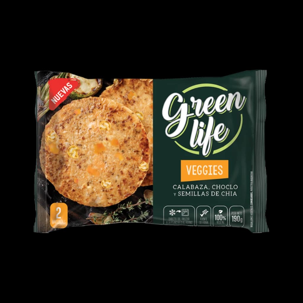 Green Life Veggies Calabaza y Choclo - 190 g