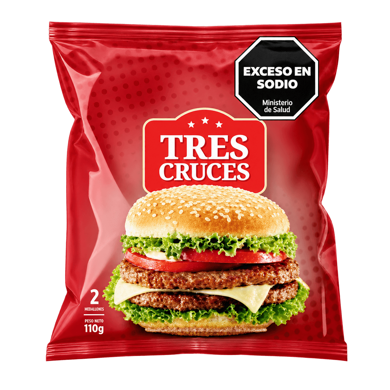 Medallones de Carne Tres Cruces - 2 un. · 110 g