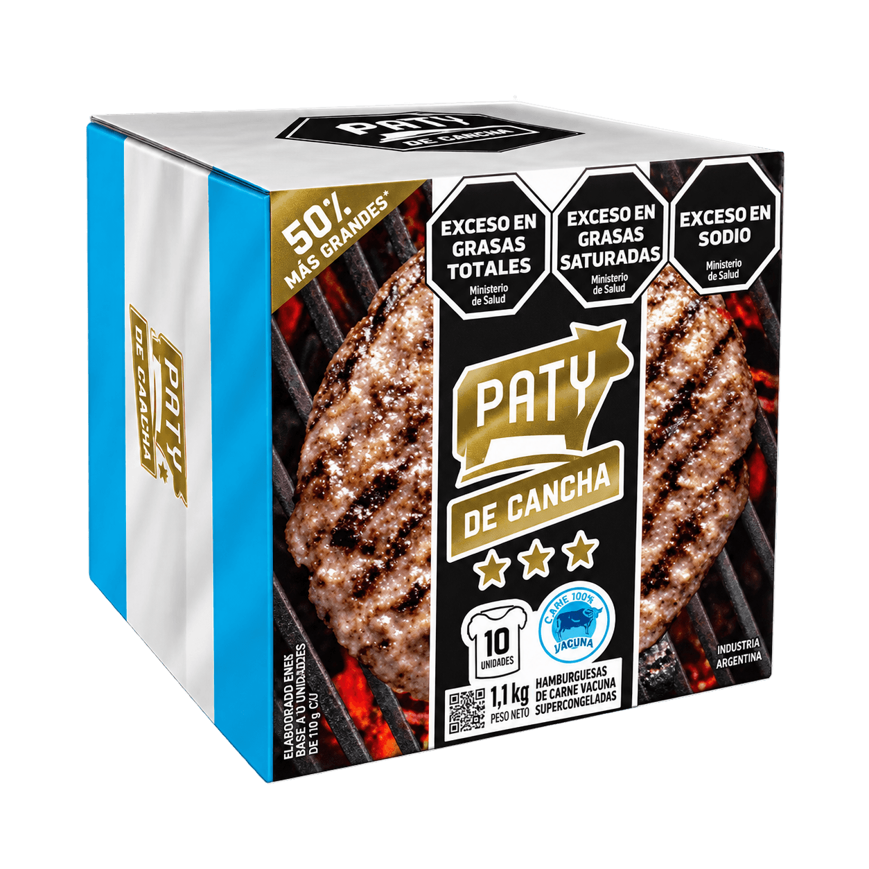 Paty De Cancha - 10 un. · 1250 g