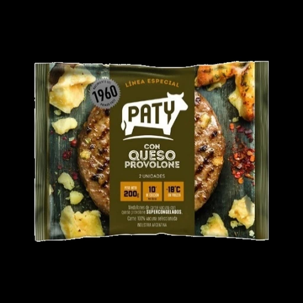 Paty Línea Especial con Queso Provolone - 2 un. · 200 g