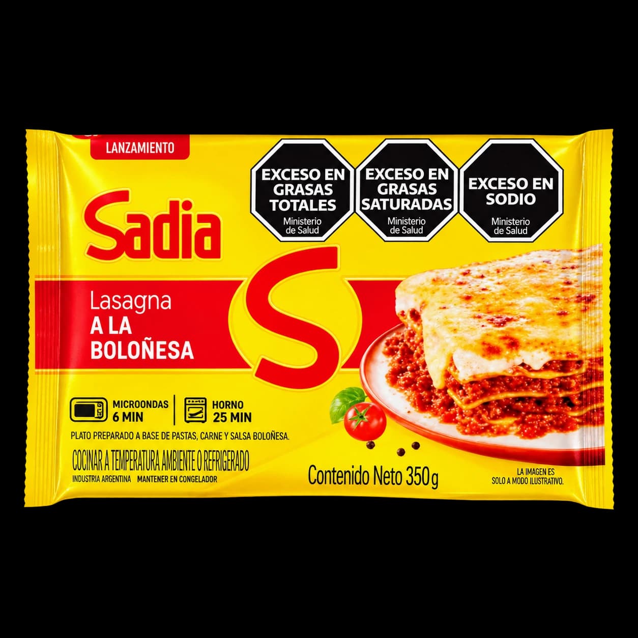 Sadia Lasaña Boloñesa - 350 g