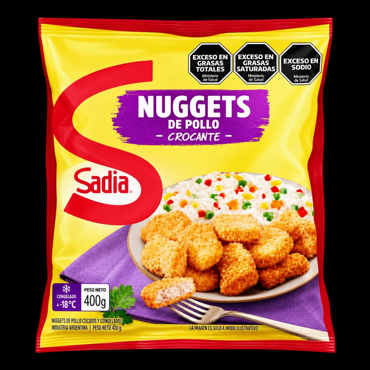 Sadia Nuggets de Pollo - 400 g