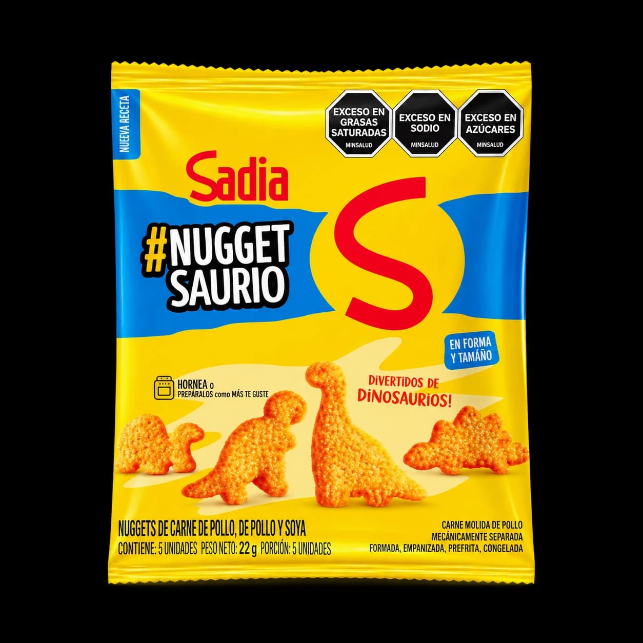 Sadia #NuggetSaurio - 400 g