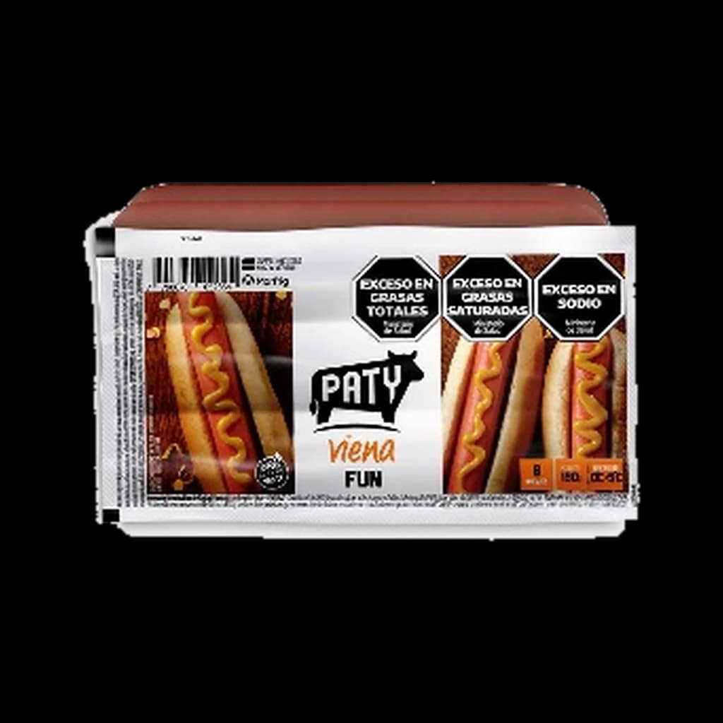 Paty Viena Fun - 190 g · 6 unidades