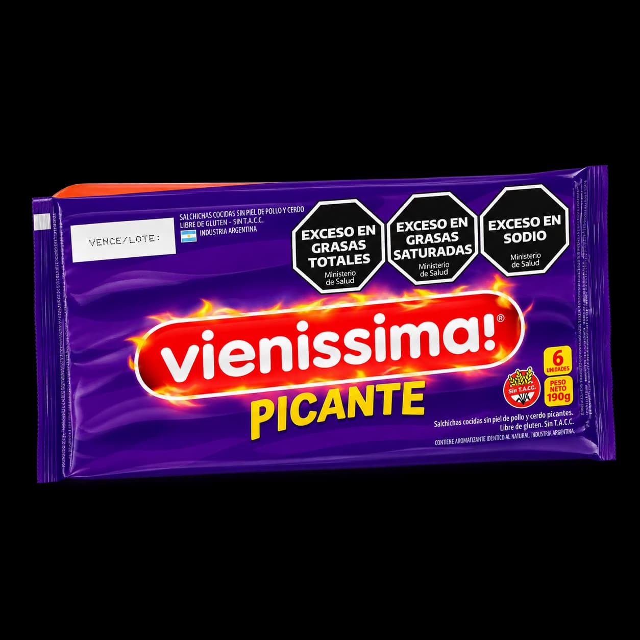 Vienissima Picante - 230 g · 6 unidades