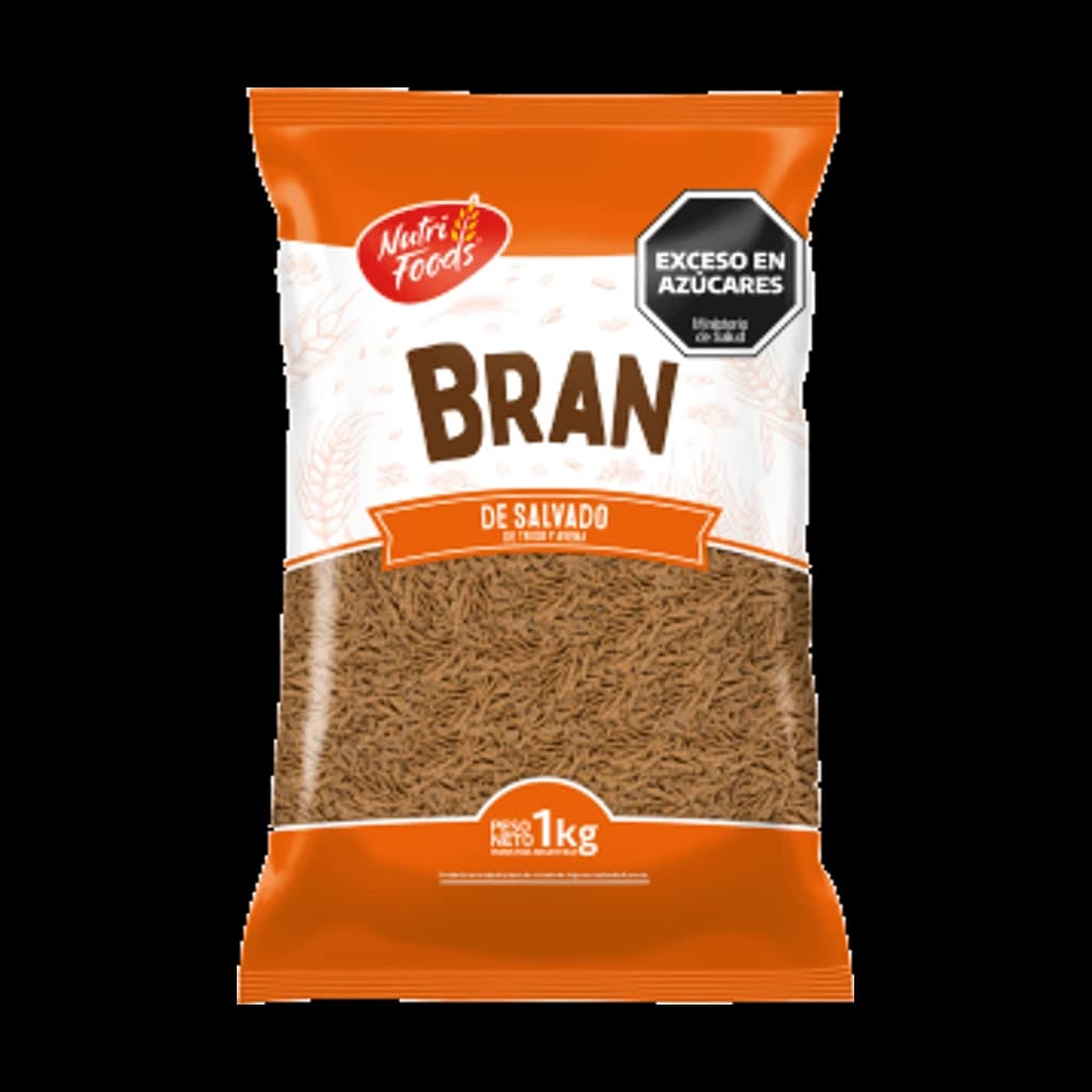 Bran de Salvado y Avena - 1 kg, 11 unidades