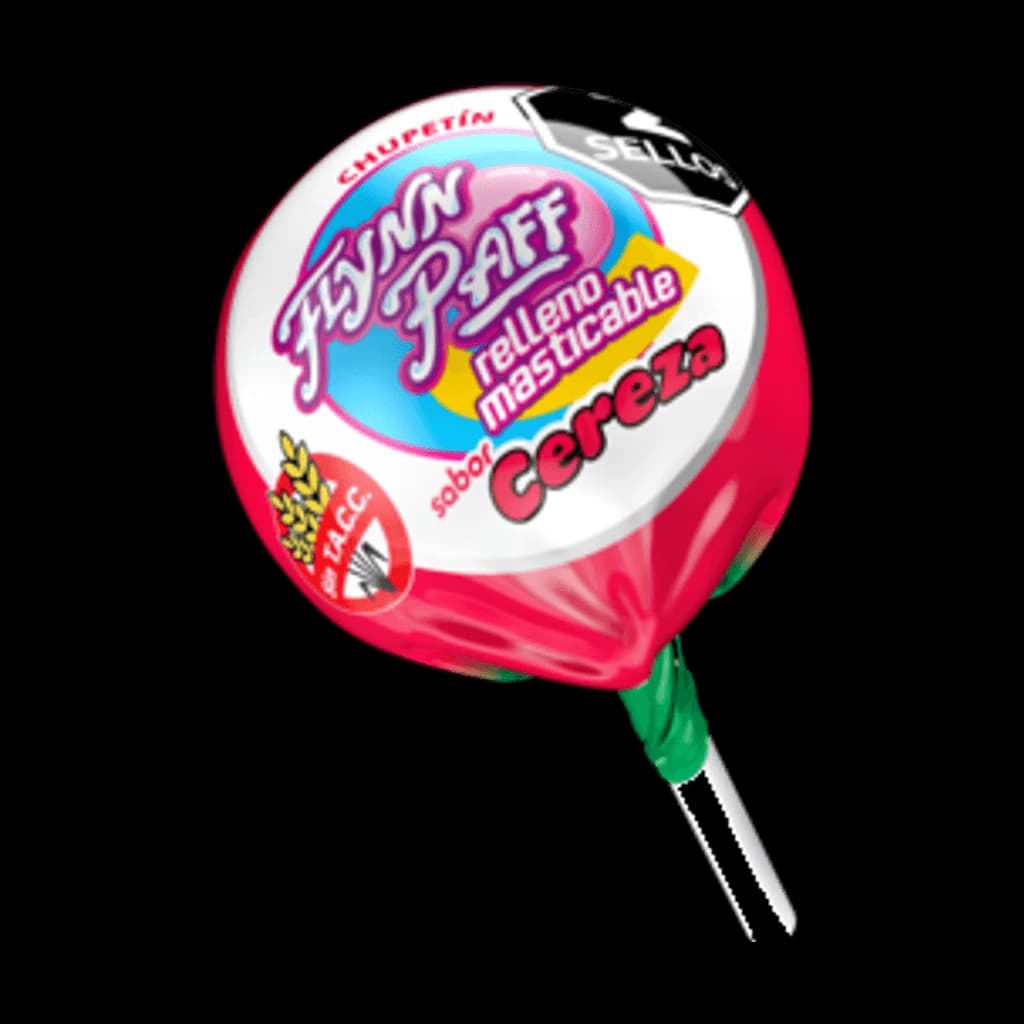 Flynn Paff Chupetín Cereza - 18 g, 24 unidades · Bolsa