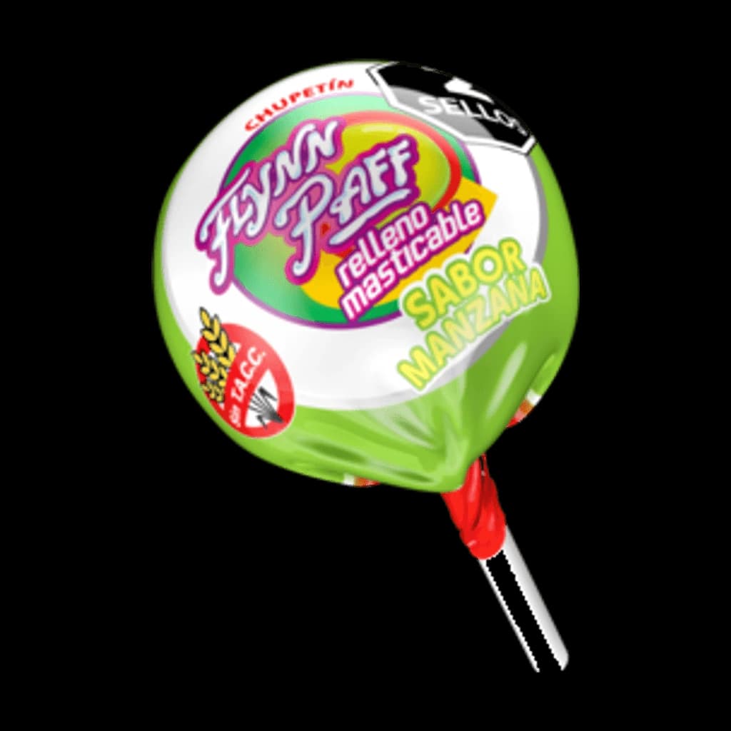 Flynn Paff Chupetín Manzana - 18 g, 24 unidades · Bolsa