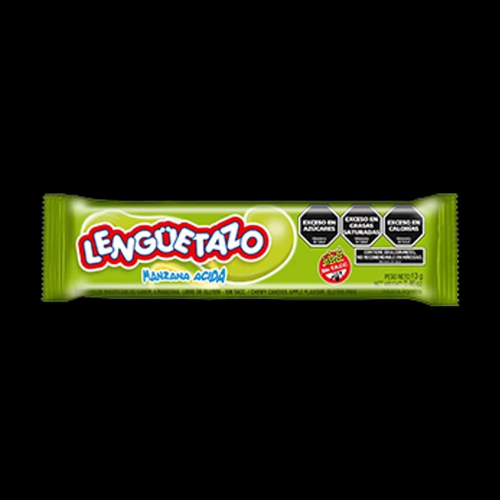 Lengüetazo Manzana Ácida - 13 g, 32 unidades · Display
