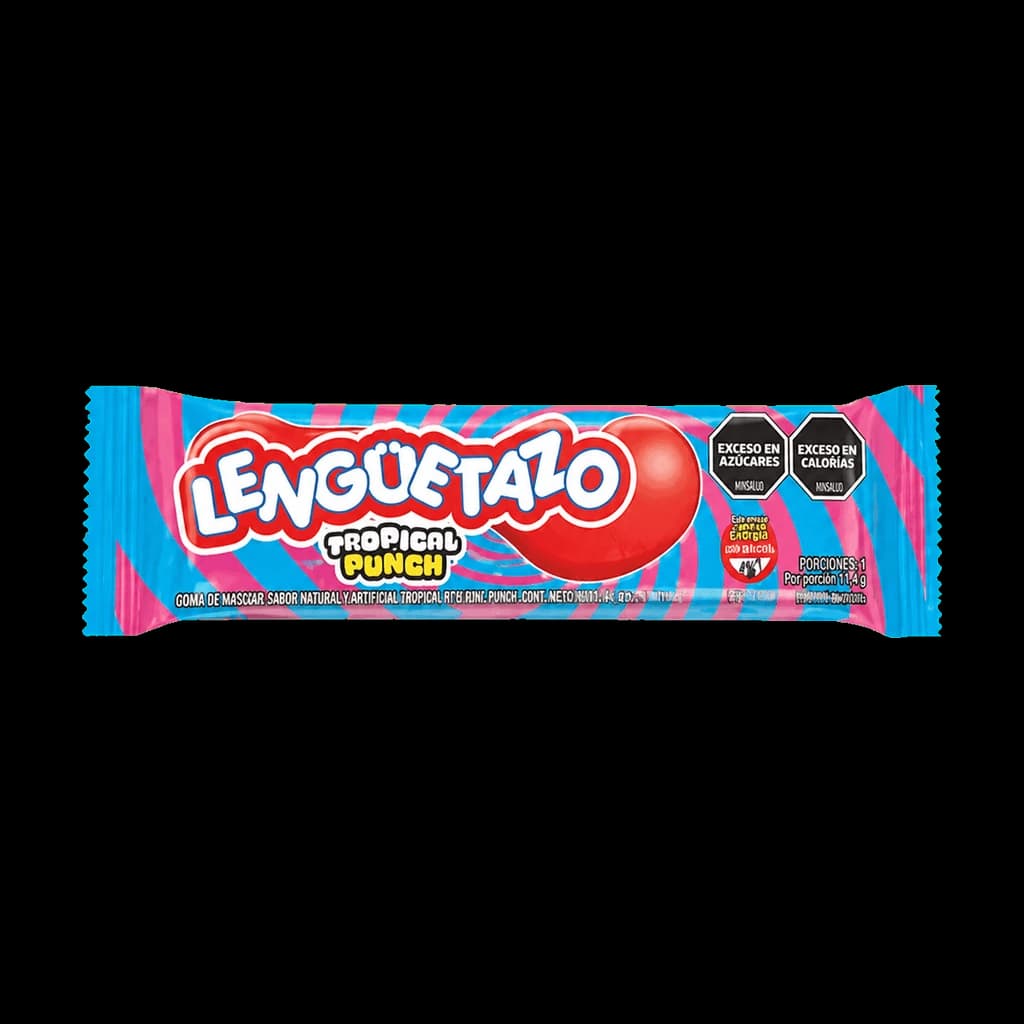 Lengüetazo Tropical Punch - 13 g, 32 unidades · Display
