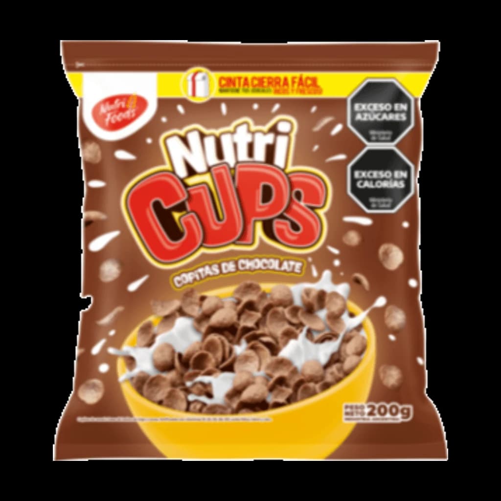 NutriKids Copitas de Chocolate - 200 g, 20 unidades