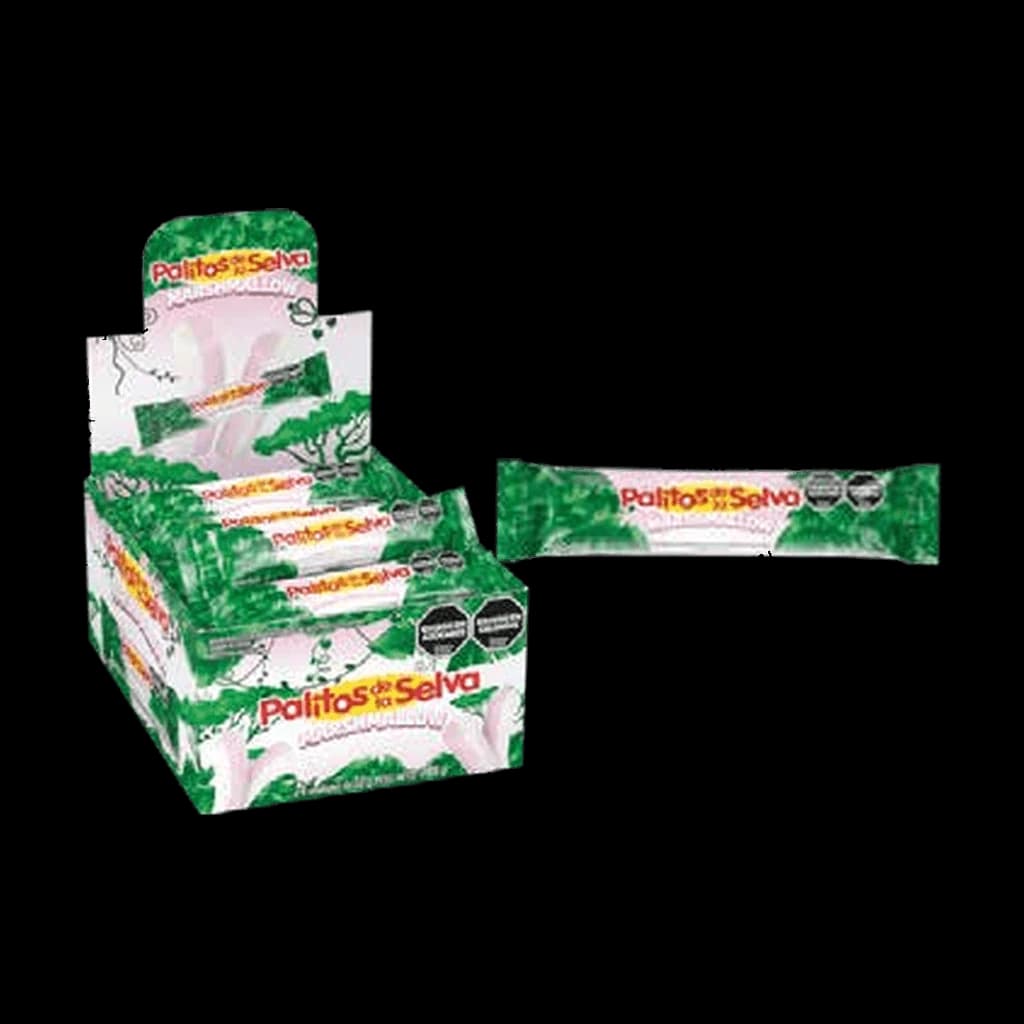 Palitos de la Selva Marshmallow - 13 g, 24 unidades · Display