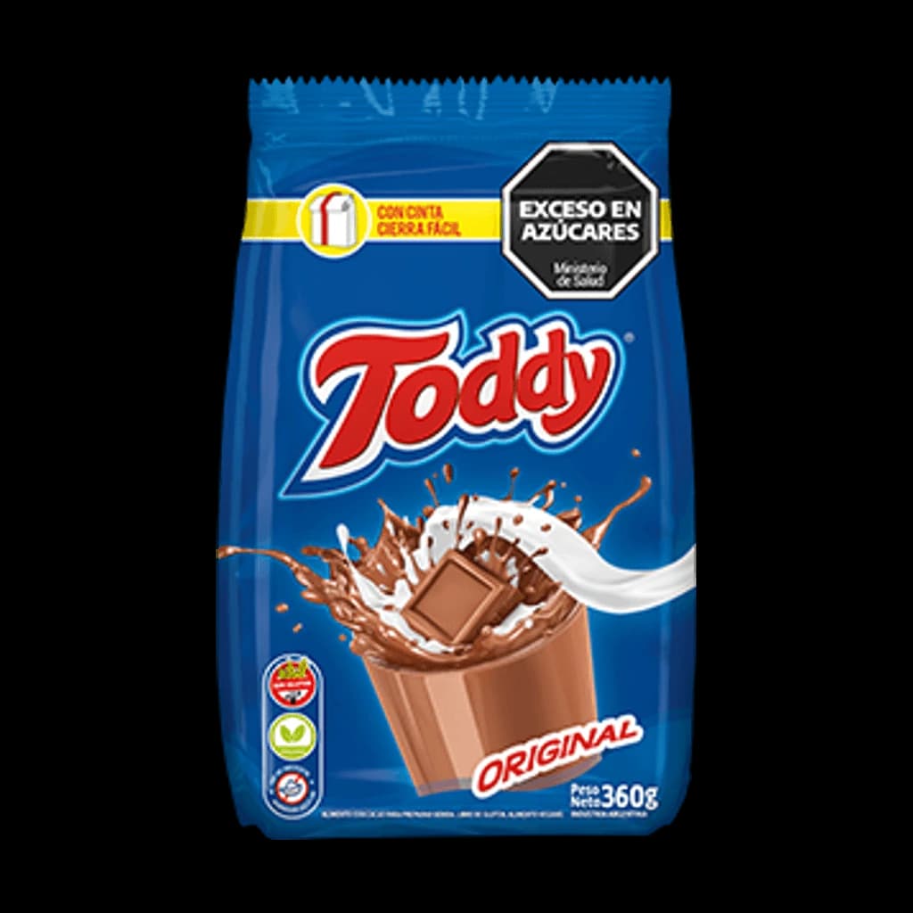 Toddy Cacao en Polvo Original - 360 g, 14 unidades