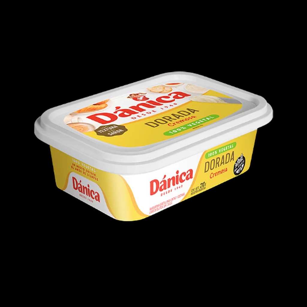 Dánica Margarina Dorada Cremosa - 200 g