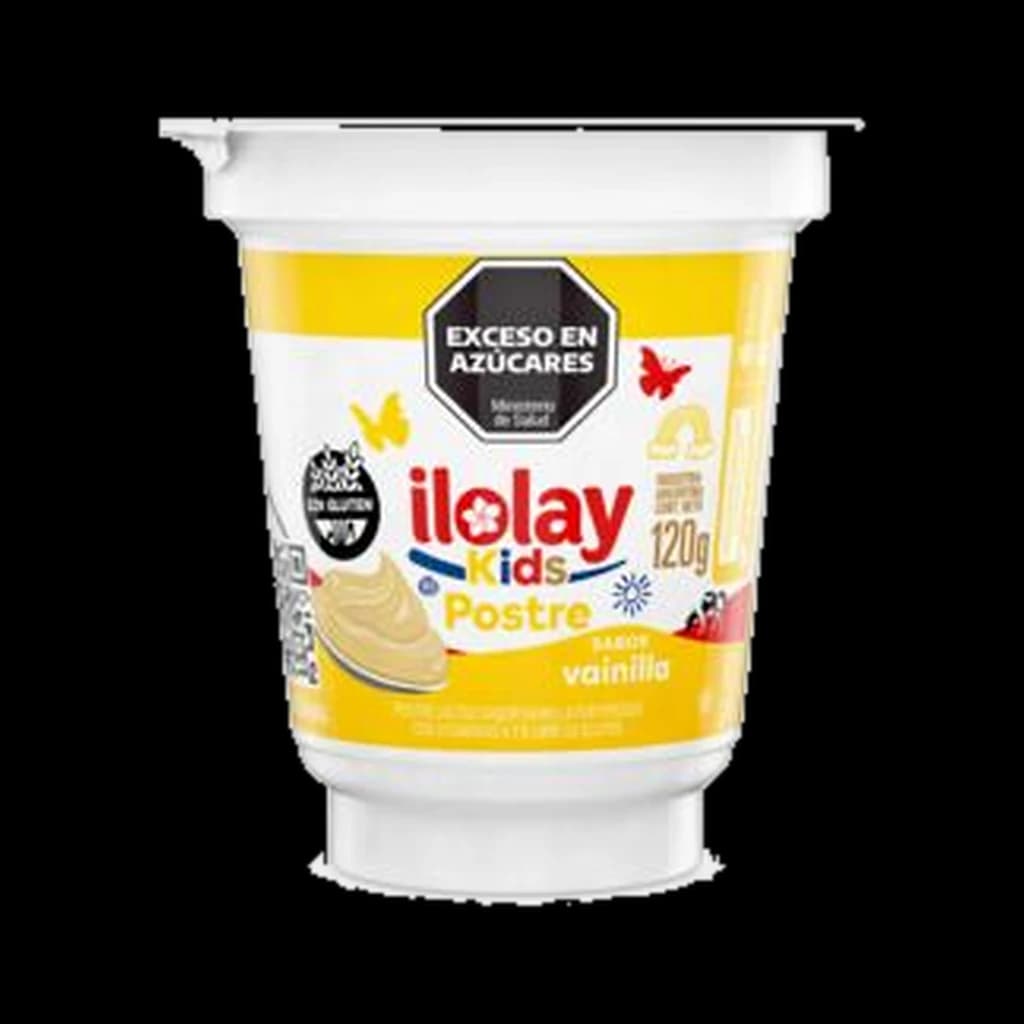 Ilolay Postre Kids Vainilla - 120 g