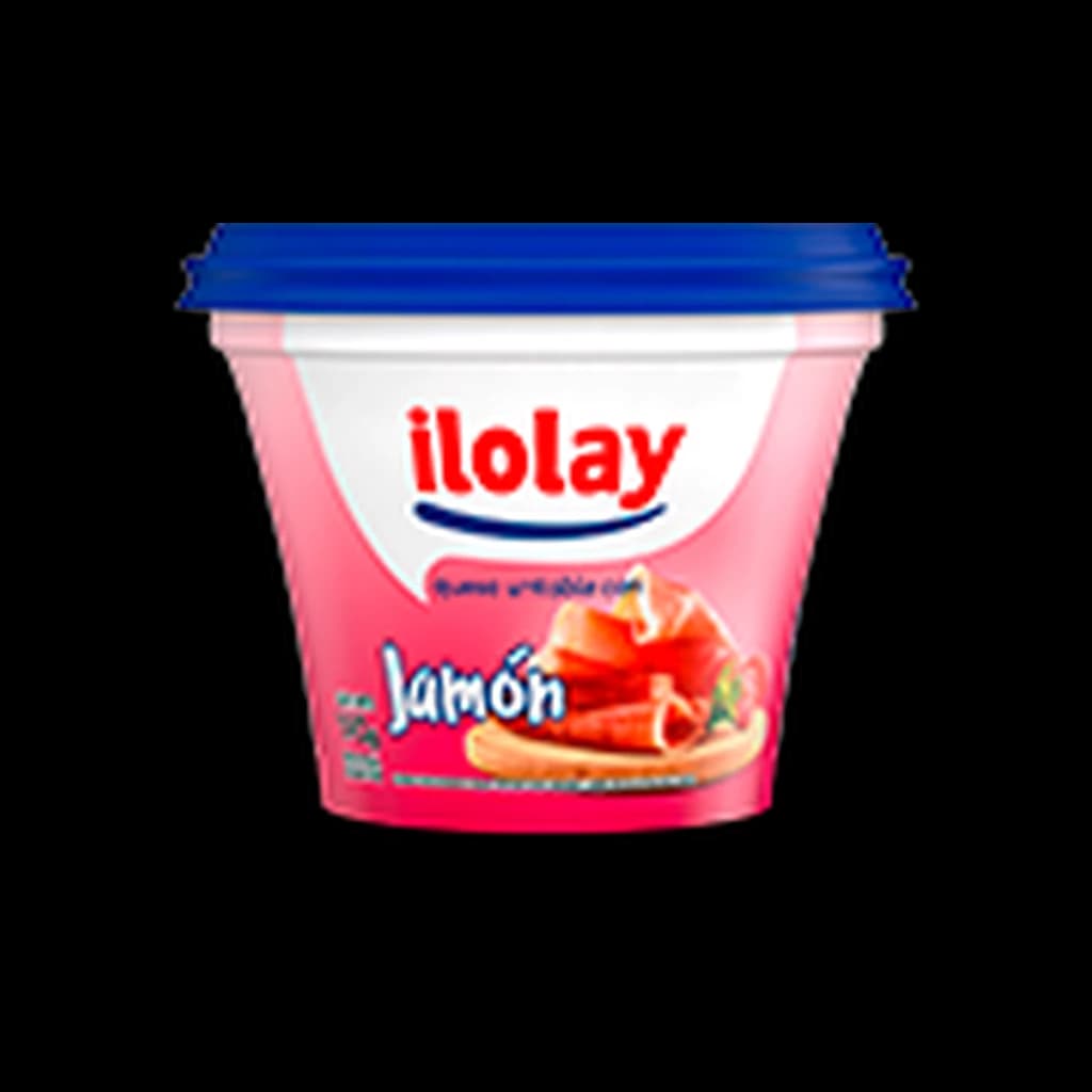 Ilolay Queso Untable Jamón - 190 g