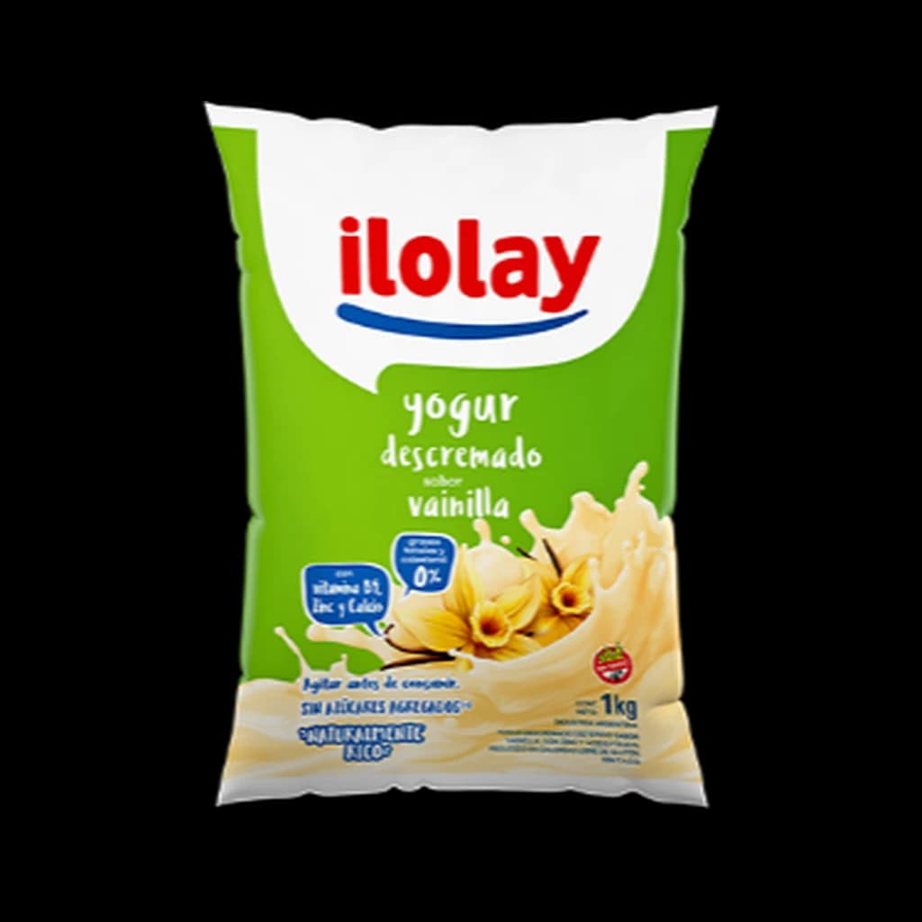 Ilolay Yogur Bebible Descremado Vainilla Sachet - 900 g