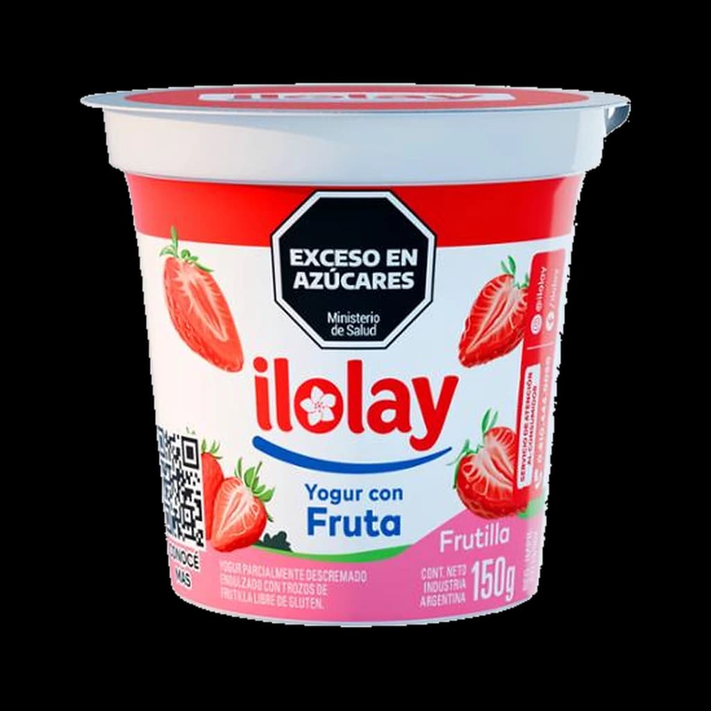 Ilolay Yogur con Fruta Frutilla - 150 g