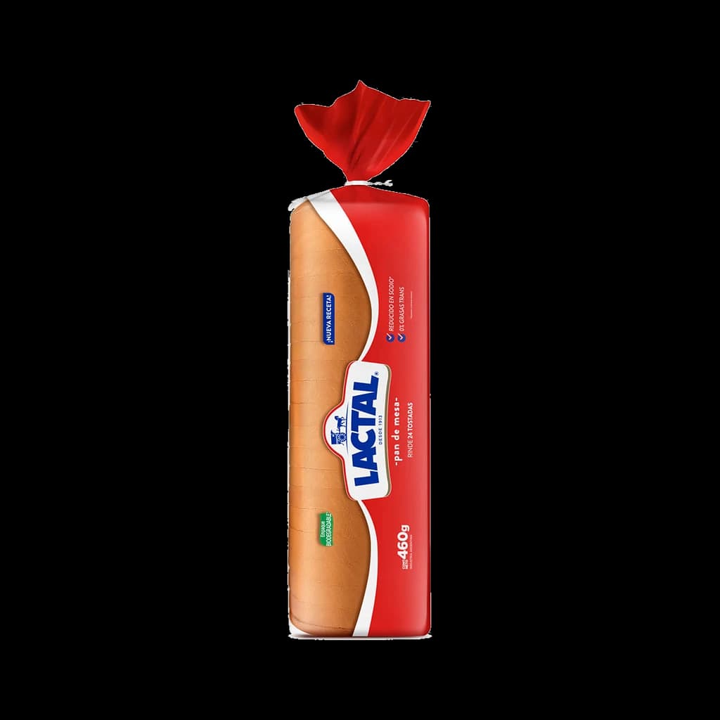 Lactal Pan Blanco - 460 g