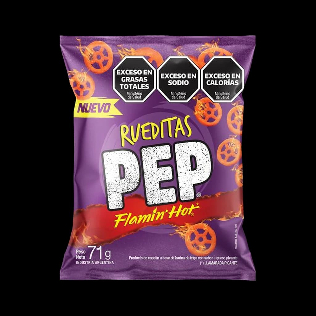 PEP Rueditas Flamin' Hot - 71 g