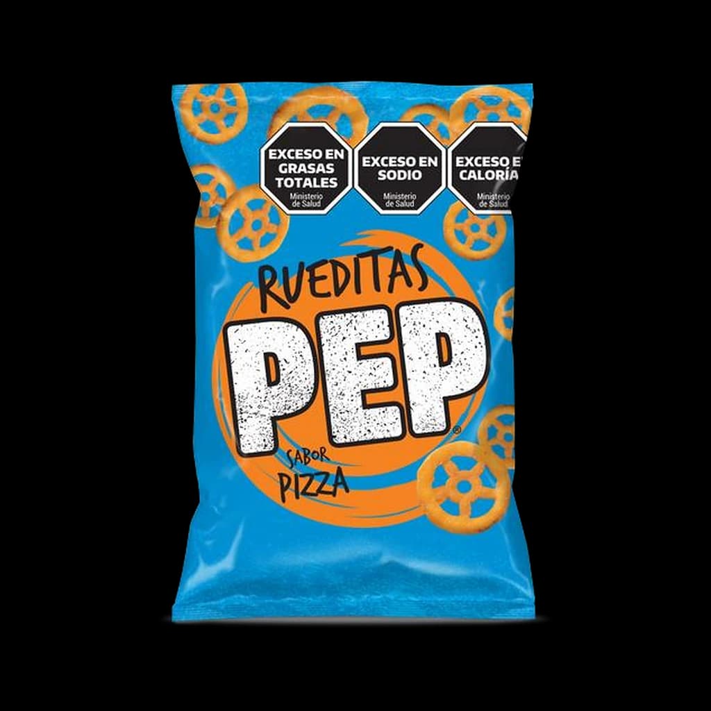 PEP Rueditas Pizza - 40 g · 74 g · 120 g
